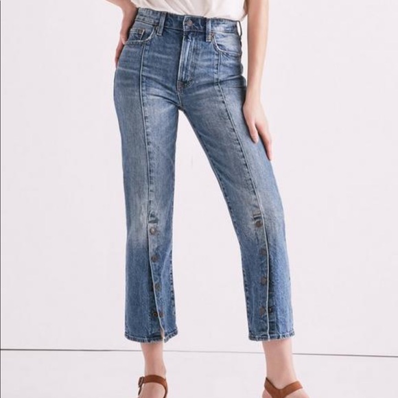 Lucky Brand Denim - LUCKY BRAND high rise cropped jeans